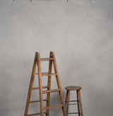 Light Grey Hand Painted Backdrop Mid Text L+ Size 1410