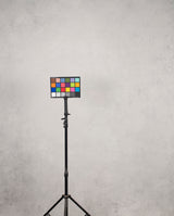Light Grey Hand Painted Backdrop Mid Text L Size 15545