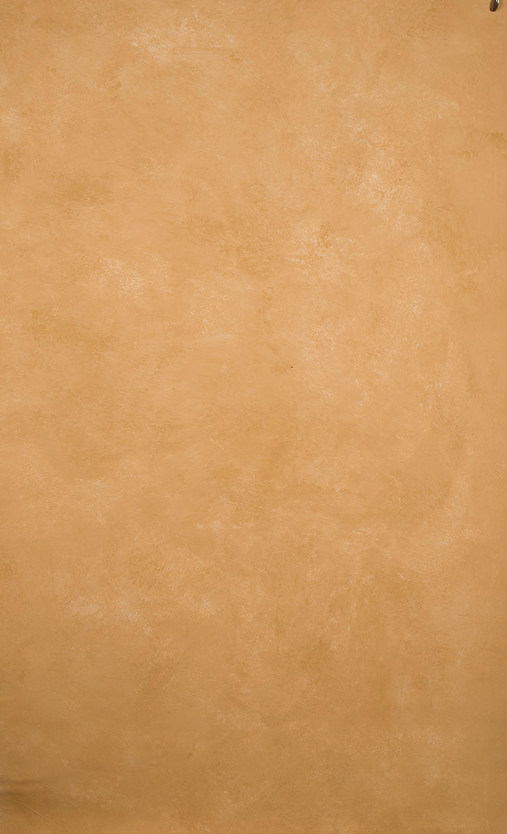 Ochre Hand Painted Backdrop Mid Text XS Size 15589