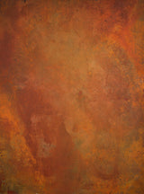 Orange Hand Painted Backdrop Mid Text M Size 15407