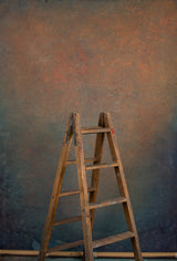 Orange Purple Backdrop Hand Painted Mid Text M Size 15412