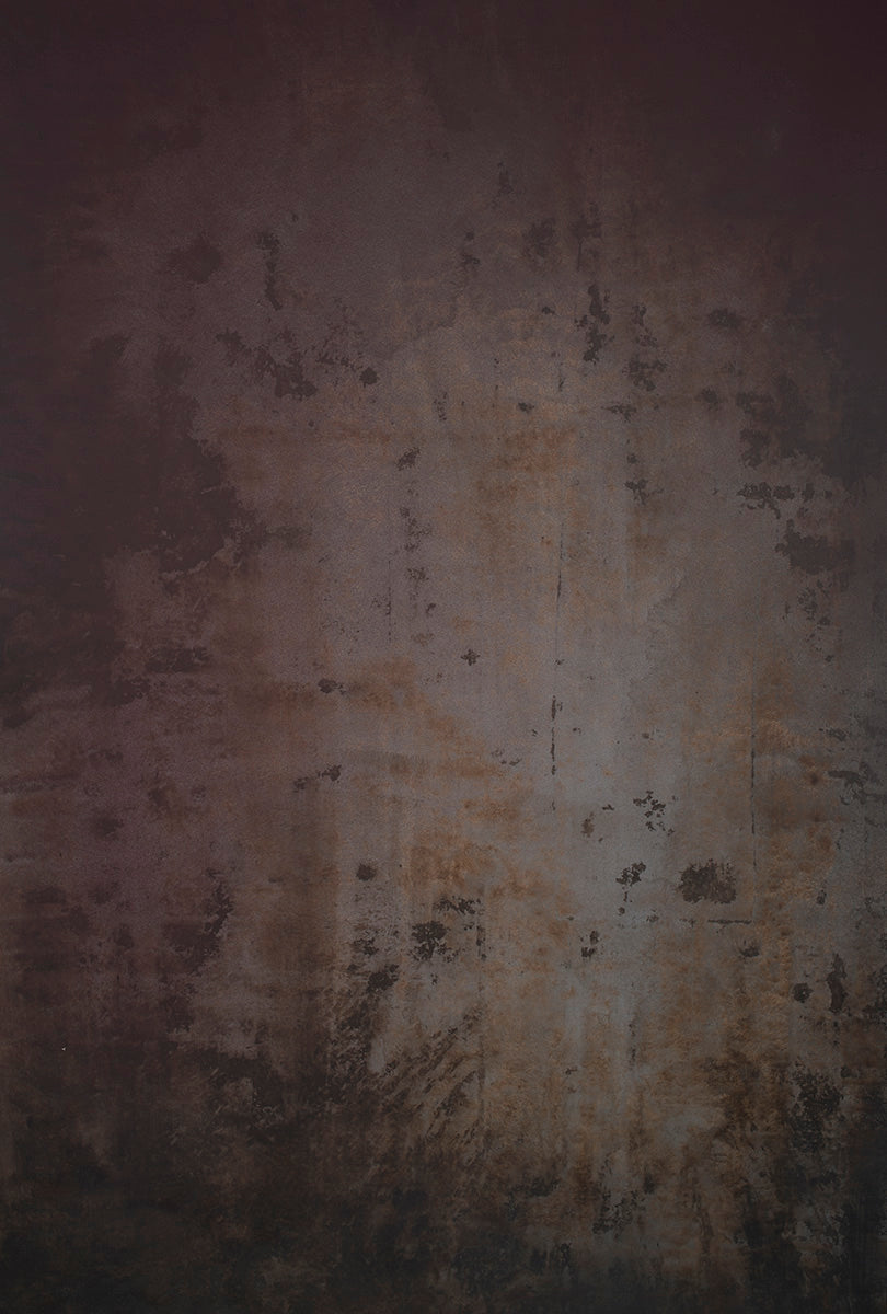 Purple Cold Grey Hand Painted Backdrop Mid Text ST Size 15516