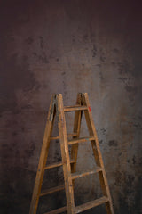 Purple Cold Grey Hand Painted Backdrop Mid Text ST Size 15516