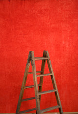Red Backdrops Hand Painted Mid Text L Size 15399