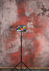 Red Grey Hand Painted Backdrop Strong Text M Size 15426
