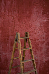 Red Hand Painted Backdrop Strong Text ST Size 15500