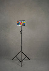 Warm Grey Hand Painted Backdrop Mid Text XL Size 1426