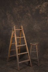 Warm Grey Hand Painted Backdrop Strong Text XL Size 1389