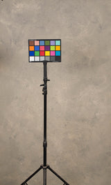 Warm Grey Hand Painted Backdrop Mid Text XS Size 15590