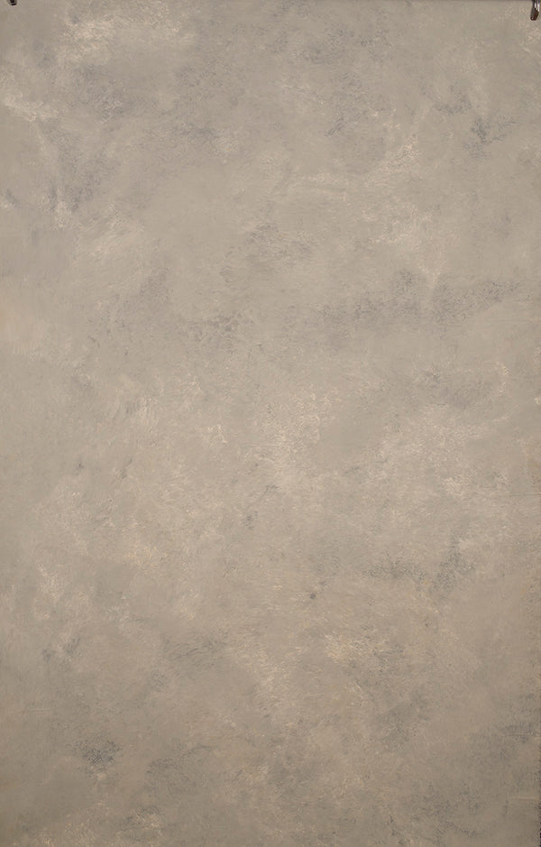 Warm Grey Hand Painted Backdrop Mid Text XS Size 15590