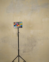 Yellow Hand Painted Backdrop Mid Text L Size 15548