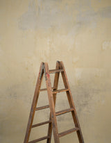 Yellow Hand Painted Backdrop Mid Text L Size 15548