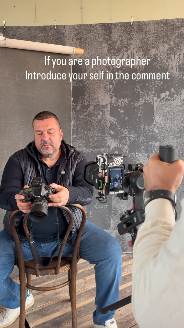 If you are a photographer, introduce yourself in the comments.