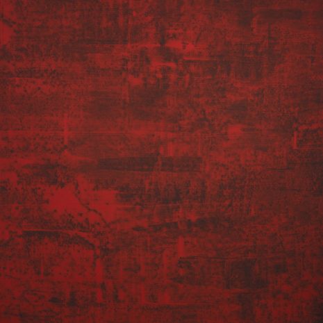 10759 Red Distressed Text L
