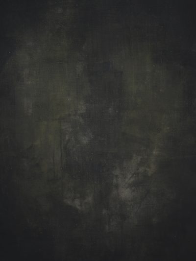 12093 Dark Green Grey Distressed Text L
