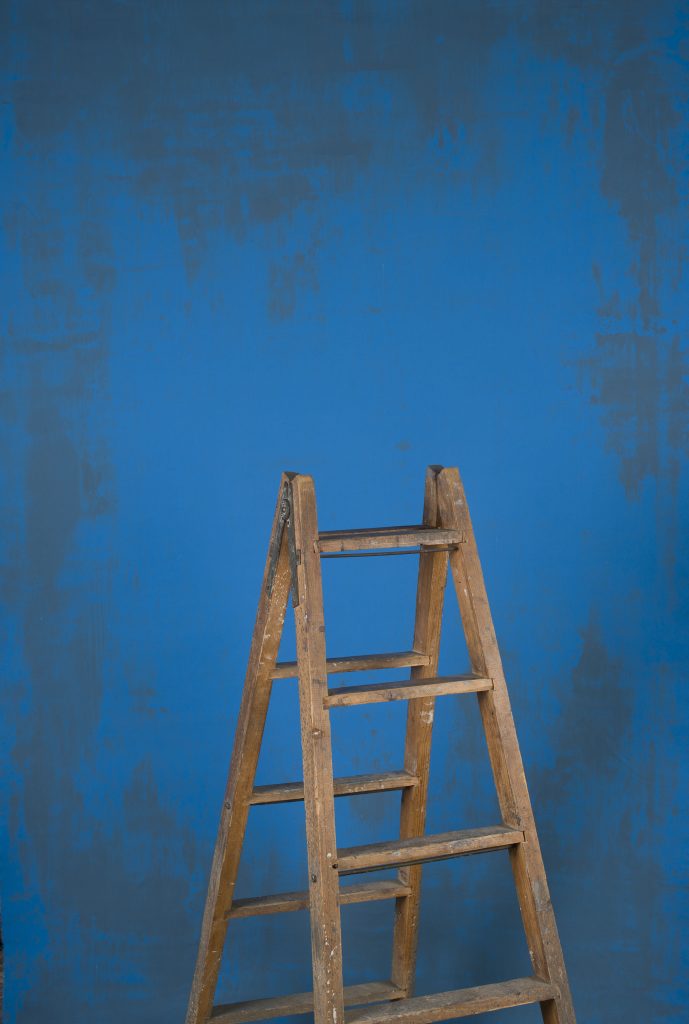 Strong Blue Backdrop