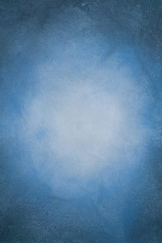 Blue fringe Mid Text ST