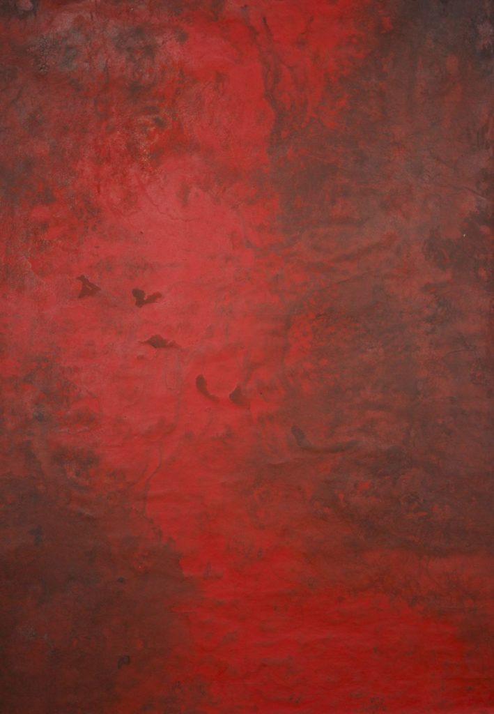 13049 Red Strong Text ST Gravity Backdrop