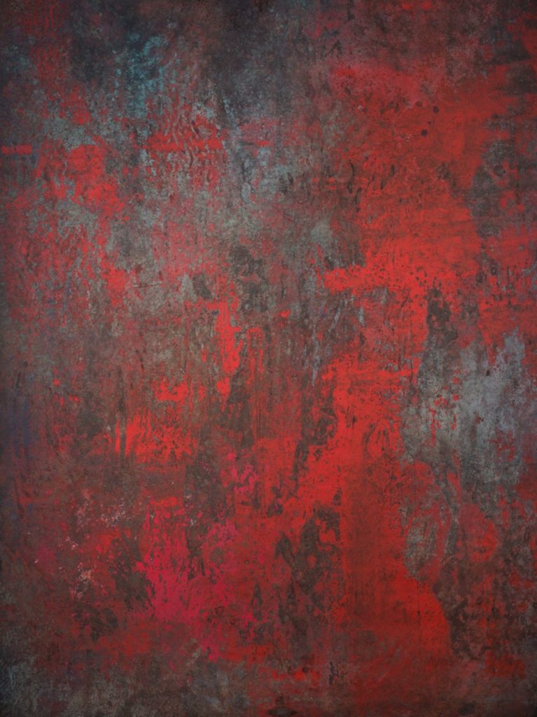 15217 Red Strong Text L Photography Backdrop