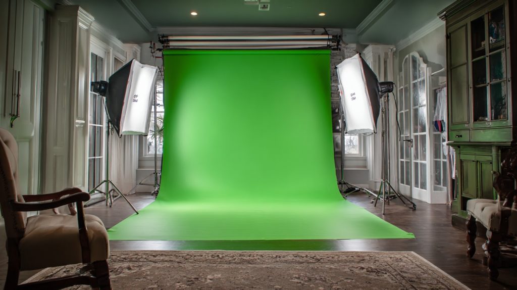 8 Best Green Backdrops for Eco-Themed and Lifestyle Photography 10 Green Backdrop in photo studio